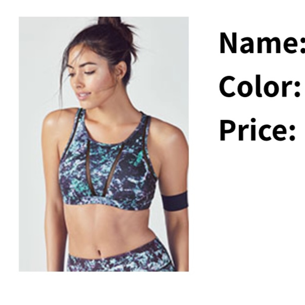 Fabletics Milda Sports Bra